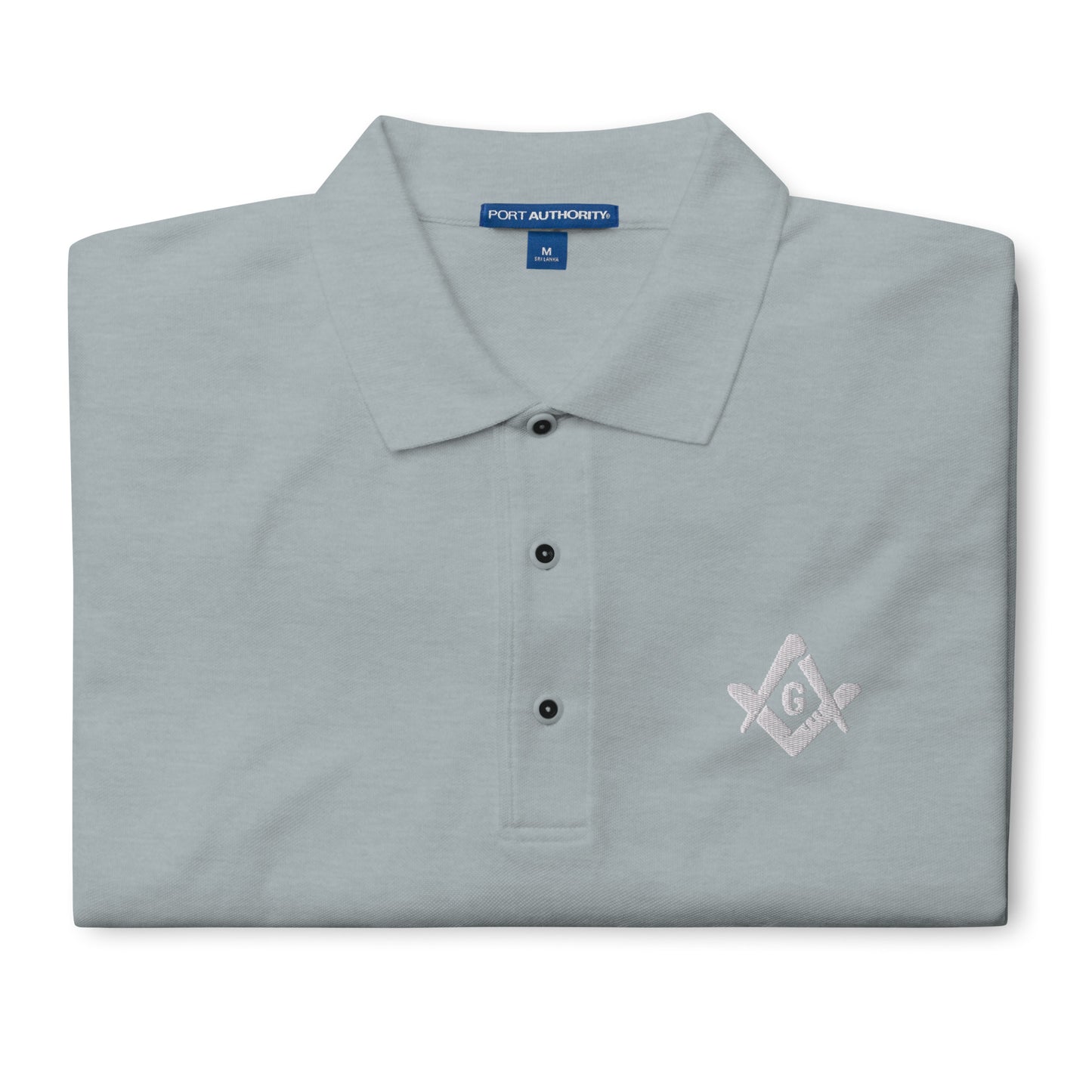 Square and Compass Men's Premium Polo