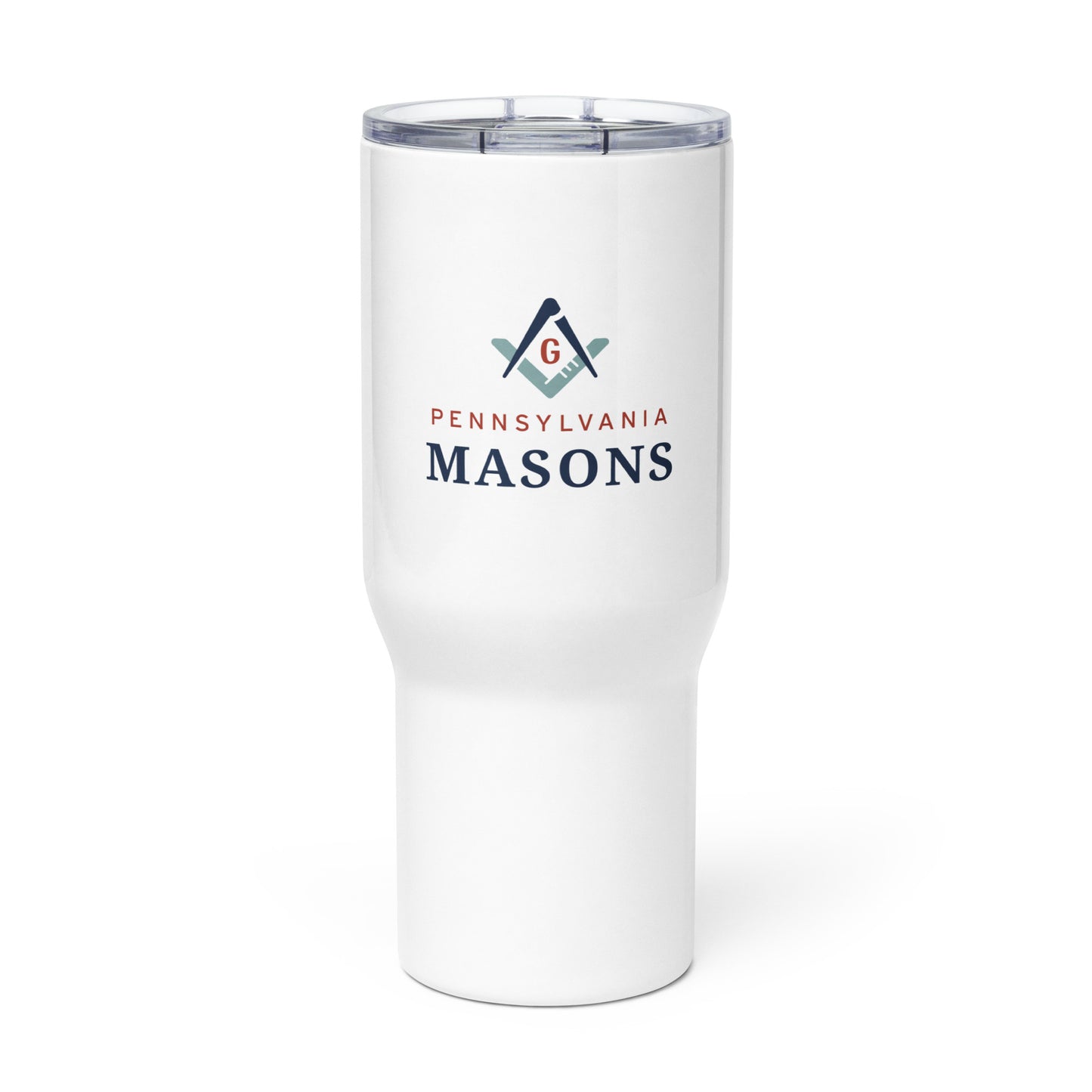 PA Masons Travel mug with a handle