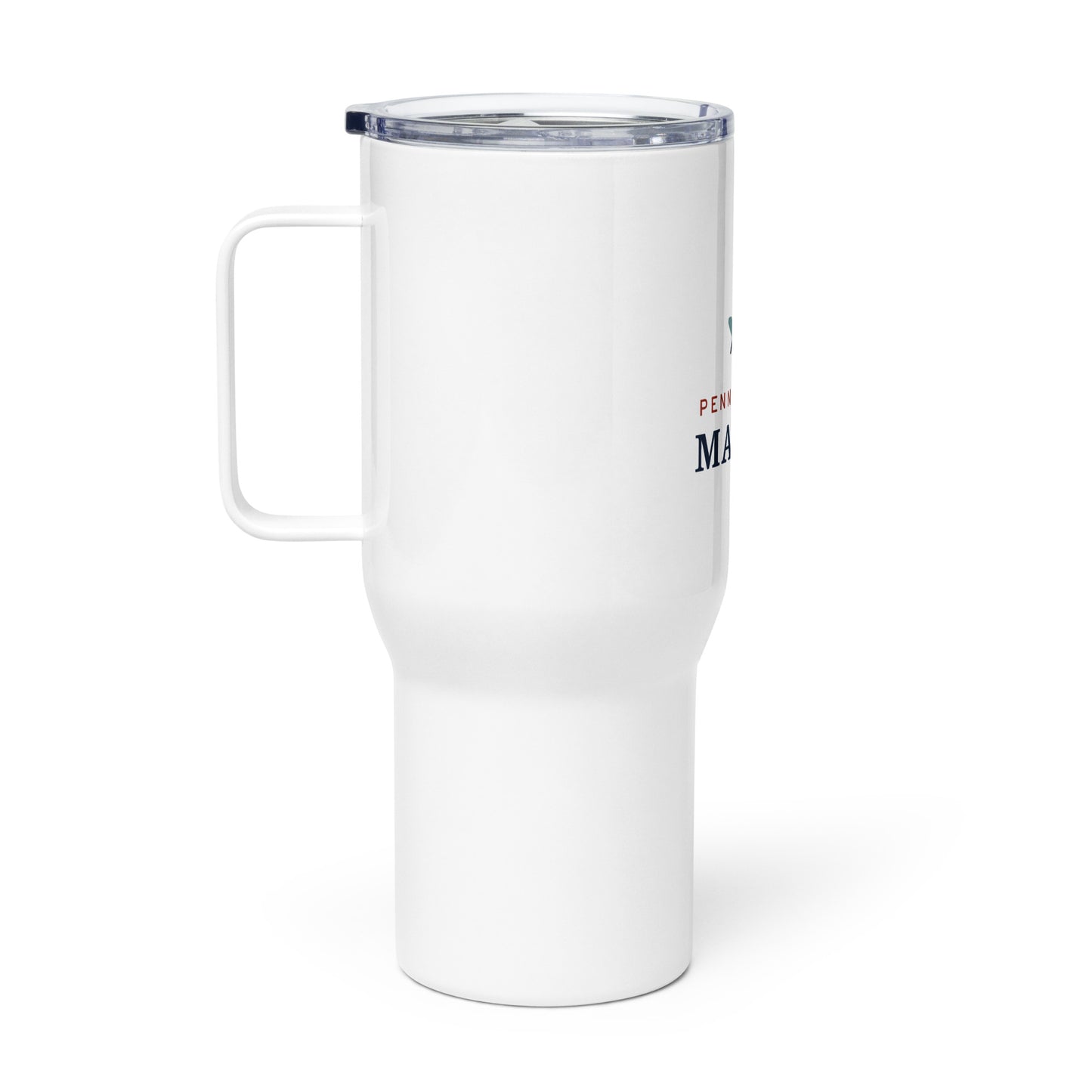 PA Masons Travel mug with a handle