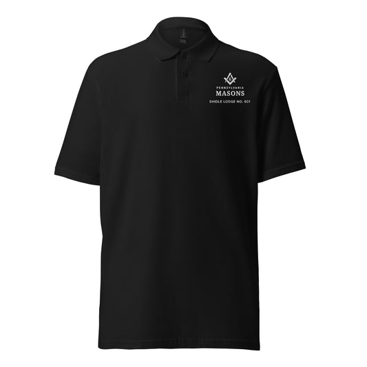 Shidle Lodge Unisex pique polo shirt