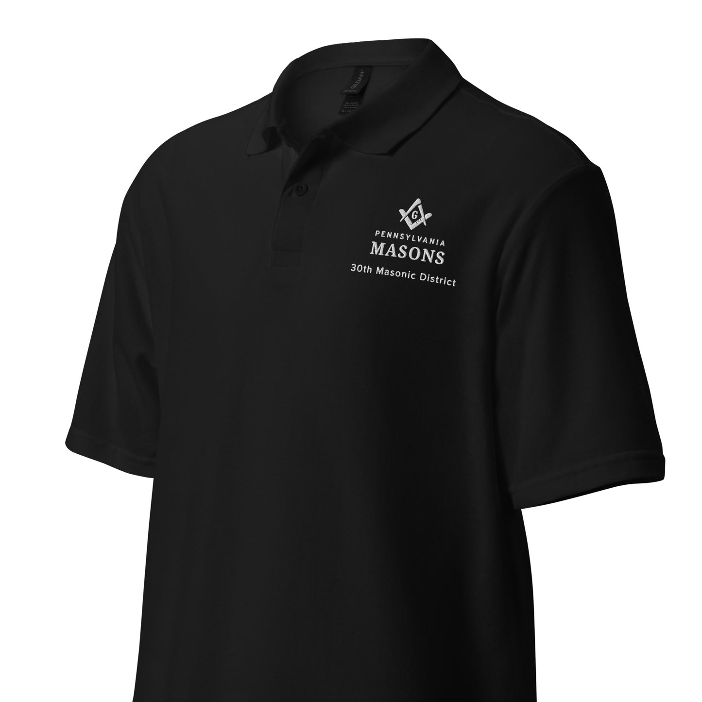 PA Masons 30th District Unisex pique polo shirt