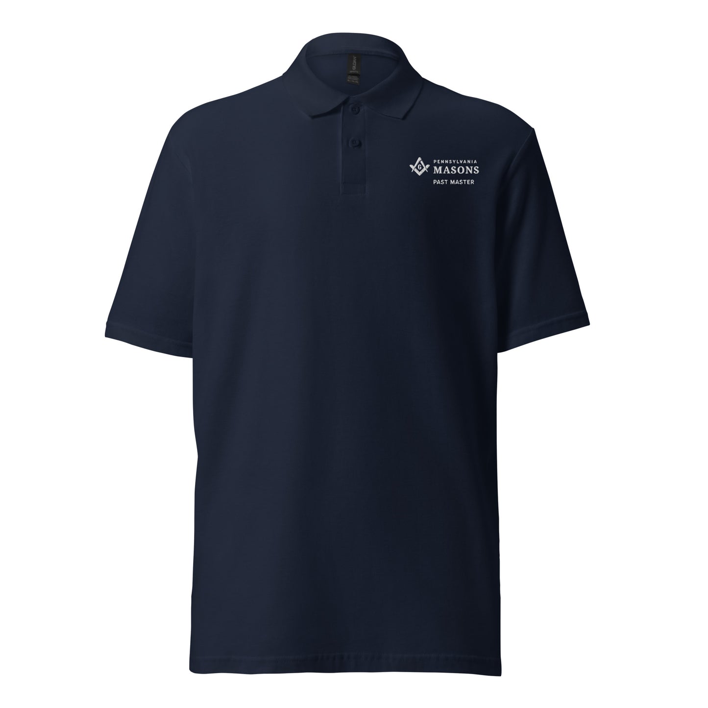 PA Masons Past Master Unisex pique polo shirt